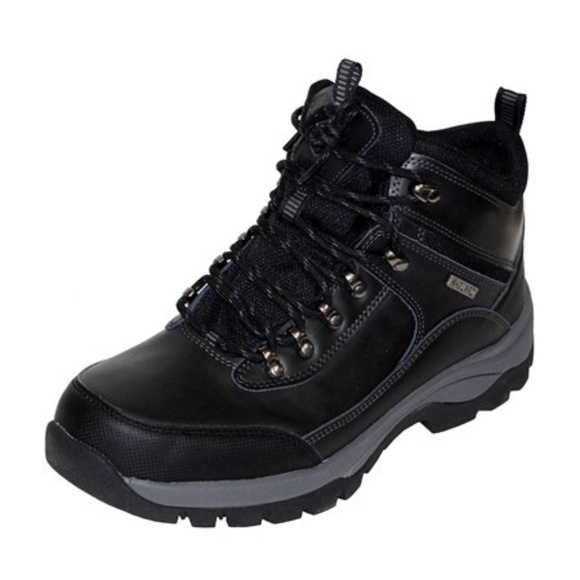 Khombu Summit Men's Leather Hiking Boots - Picture 1 of 7